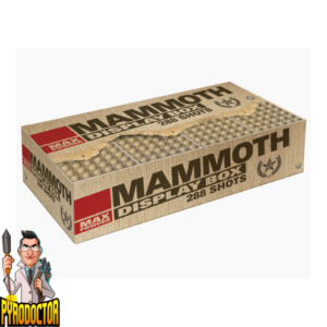 Mammoth Fireworks Composite met 288 schoten + 2-componenten set van Lesli - Pyrodoctor vuurwerk online Shop