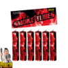 Smoke Tubes rookfakkels in rood – 6 stuks rookbuizen van NICO - Pyrodoctor Vuurwerk Online Shop