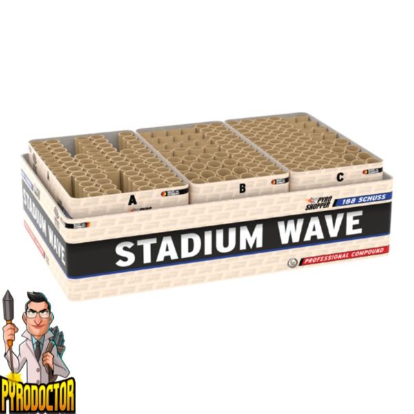 Stadium Wave Compund Batterie mit 188 Schuss